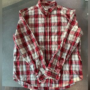 Old Navy XL men’s button up plaid shirt